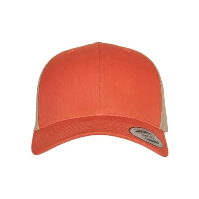 Abbildung von Flexfit Retro Trucker 2TONE Cap, Größe: One Size, Rustic orange khaki