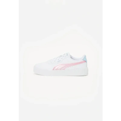Abbildung von Puma Mädchen Carina 3.0 Blurry Dreams Ps Sneaker, White Rose Mauve Cool Weather, 32 EU