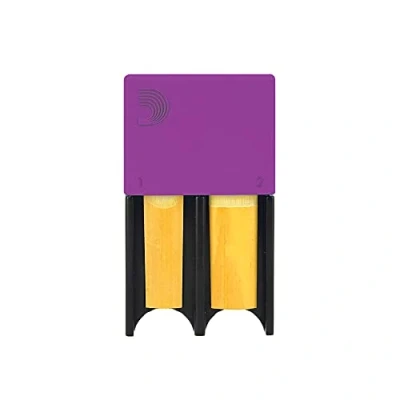Abbildung von D&#039;Addario Reed Guard für 4 Klarinetten /Saxophonblätter,Blister mit 1 Stück, violett