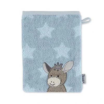 Abbildung von Sterntaler 7202000 Waschhandschuh Emmi, blau