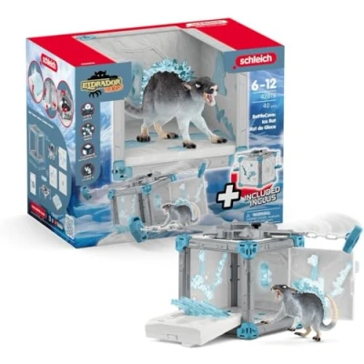 Abbildung von schleich 42676 BattleCave Eisratte, ab 7 Jahren, ELDRADOR CREATURES Spielset, 40 Teile