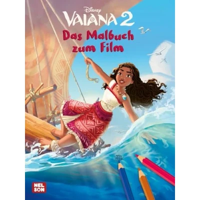 Abbildung von Vaiana 2: Das Malbuch zum Film: Mehr als 60 Ausmabilder aus dem neuen Disney Hit ab 3 Jahre