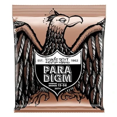 Abbildung von Ernie Ball Saiten für Akustikgitarre Phosphorbronze m