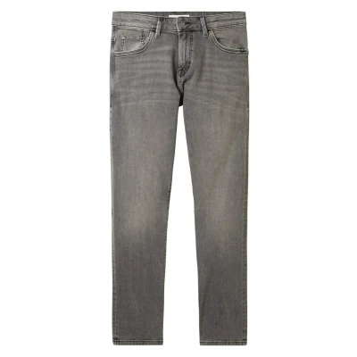 Abbildung von TOM TAILOR Herren Josh Regular Slim Jeans, 10218 Used Light Stone Grey Denim, 34/32