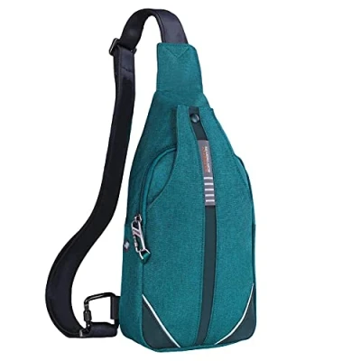Abbildung von WATERFLY Anti Diebstahl Sling Bag für Damen und Herren Brusttasche Hippie Crossbody Multipurpose Daypack