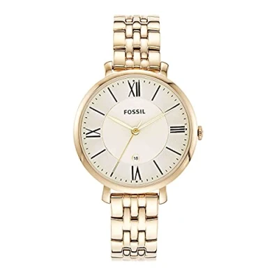 Abbildung von Fossil Jacqueline Uhr goldcoloured, Damen, Größe: One Size, Gold coloured