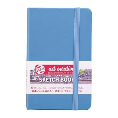 Abbildung von Talens Art Creation Skizzenbuch, 80 Blatt, 9 x 14 cm, Seeblau