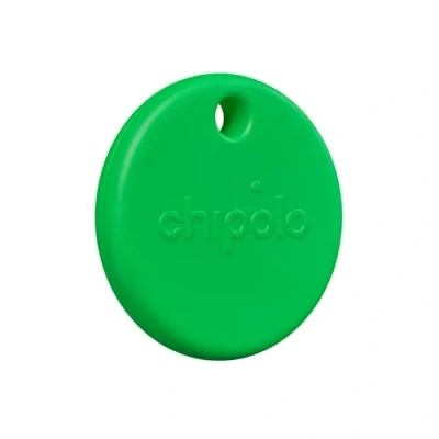 Abbildung von Chipolo POP Schlüsselfinder Farbenfroher, kompatibler und lauter Bluetooth Tracker mit Lass Dein Handy klingeln, kompatibel Apple Wo ist oder Google Mein Gerät Finden Grün