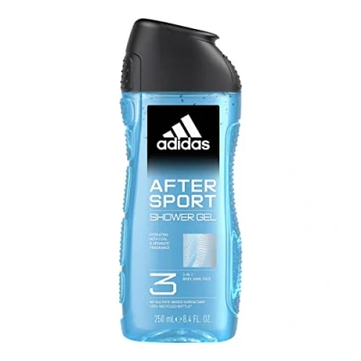 Abbildung von adidas 3in1 After Sport Duschgel für ihn, mit aromatisch frischem Duft, 250 ml