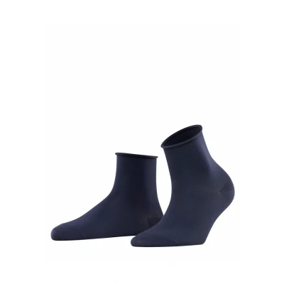 Abbildung von FALKE Damen Kurzsocken Cotton Touch W SSO Baumwolle einfarbig 1 Paar, Schwarz (Black 3000) neu umweltfreundlich, 39 42