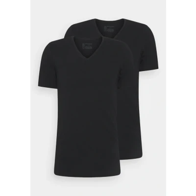 Abbildung von Schiesser Original 2 PACK Unterhemd/shirt, Herren, Größe: XL, Schwarz