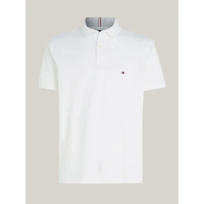 Abbildung von Tommy Hilfiger Regular Poloshirt, Herren, Größe: Small, White