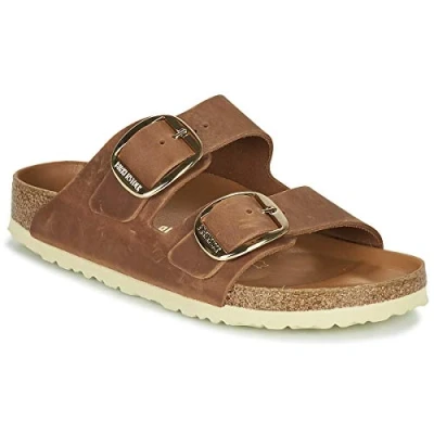 Abbildung von Birkenstock Hausschuh, Damen, Größe: 37, Brown Schuhe