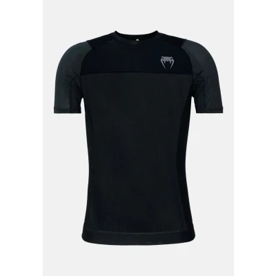 Abbildung von Venum FIT AIR Short Sleeve Rashguard Sport Tshirt, Herren, Größe: Small, Black