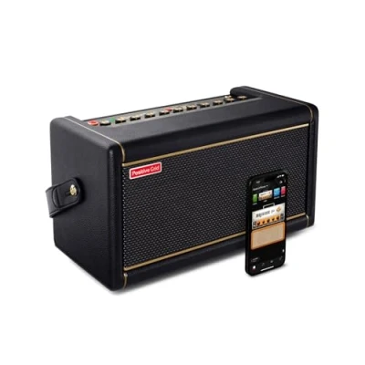 Abbildung von Positive Grid Spark 2 50W Smart Übungs Verstärker &amp; Bluetooth Lautsprecher mit eingebautem Looper, nützlichen KI Features App für E Gitarre, Akustikgitarre Bass