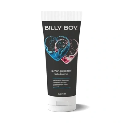 Abbildung von Billy Boy Gleitgel Wasserbasiert mit Fruchtigen Duft, Black, 200 ml (1er Pack)