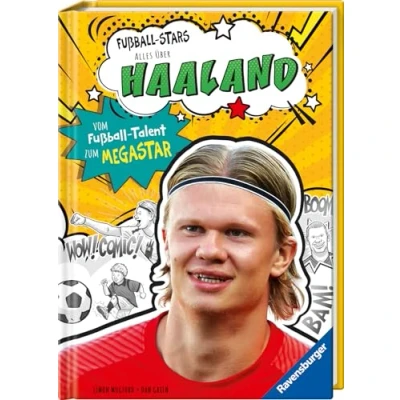 Abbildung von Fußball Stars Haaland (Erstlesebuch ab 7 Jahren), Geschenke für Jungs und Mädchen: Vom Talent zum Megastar