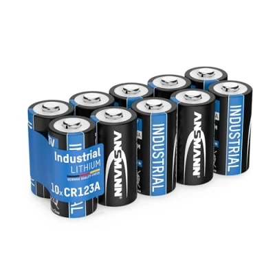 Abbildung von ANSMANN Lithium Batterie CR1234A 3V, 10 Stück, CR17345, Spezialbatterie Rundzelle, ideal für Garagentoröffner, Alarmanlage, Überwachungssystem