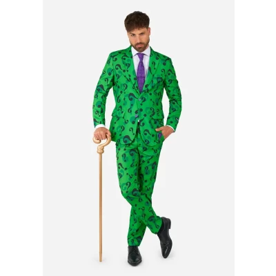 Abbildung von Suitmeister THE Riddler SET Anzug, Herren, Größe: XL, Green
