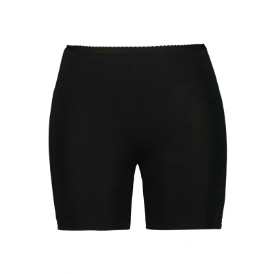 Abbildung von Ulla Popken Damen Panty, Kurze Hose, Elastikbund Slip, Schwarz, 50 52