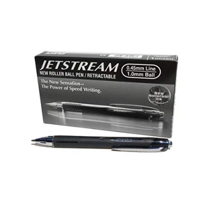 Abbildung von uni ball 245399 Tintenroller JETSTREAM RT (SXN 210), Mine 0,5 mm, schwarz, 1 Stück