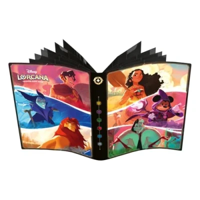Abbildung von Ravensburger 11098410 Disney Lorcana: Sammelmappe Micky, Vaiana, Cruella De Vil