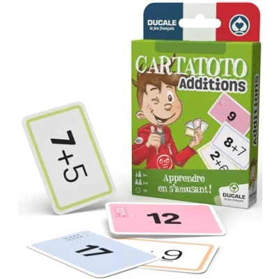 Abbildung von Ducale, das französische Spiel Cartatoto Additions Kartenspiel Lern und Lernkarten, 10006518