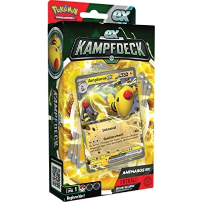Abbildung von Pokémon Sammelkartenspiel: Kampfdeck Ampharos ex (sofort spielbares Deck mit 60 Karten)