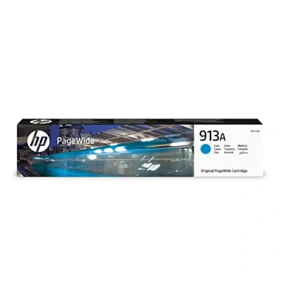 Abbildung von Toner 913A, für PageWide Pro 452dn, 452dwt, 477dwt MFP, 352dw, 3000, cyan