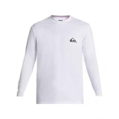 Abbildung von Quiksilver Everyday Surf Langärmliges T Shirt mit UPF 50 für Männer Weiß