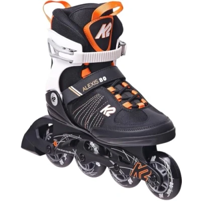 Abbildung von K2 Skates Damen Inline Alexis 80, Black orange, 30E0874.1.1.080