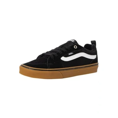 Abbildung von Vans Herren Filmore Sneaker, Suede Canvas Black Gum, 49 EU