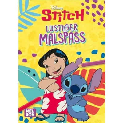 Abbildung von Disney Kreative Beschäftigung: Lilo &amp; Stitch: Lustiger Malspaß: Mit mehr als 60 Ausmalbildern Malblock für Kinder ab 4 Jahren