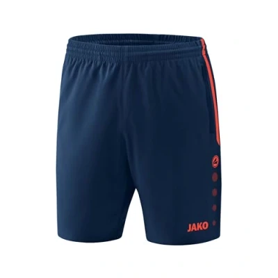 Abbildung von JAKO Herren Competition 2.0 Shorts, mehrfarbig (navy/flame), 3XL