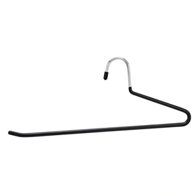 Abbildung von Amazon Basics Hosenbügel, einfaches Aufhängen, 10er Pack, Verchromt