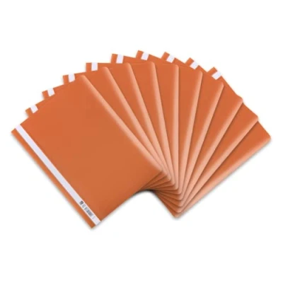 Abbildung von Oxford Schnellhefter A4, aus Kunststoff, orange, 10 Stück