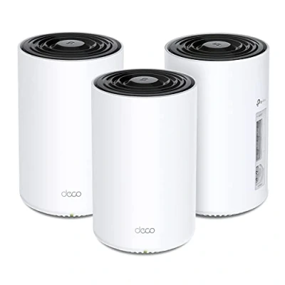 Abbildung von TP Link Deco PX50 Powerline WLAN Mesh Set (3er Pack), Dualband Wi Fi 6 AX3000 + G.hn G1500, ideal zur großer Räume und Dicker Mauern, empfohlen für Häuser mit 4 Schlafzimmern, WPA3