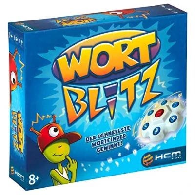 Abbildung von Wortblitz von HCM Kinzel: Familien Denkspiel mit Buchstabentornado. Kreative Lern &amp; Wissensalternative zu Stadt Land Fluss, fördert Schnelldenken