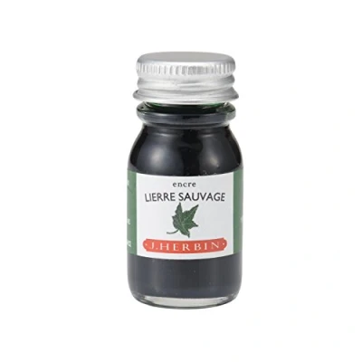 Abbildung von J.Herbin 11537T (1 Tinteflakon 10 ml für Füller) efeugrün