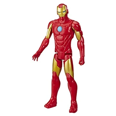 Abbildung von Hasbro Marvel Avengers Titan Hero Serie Iron Man Action Figur, 30 cm großes Spielzeug, für Kinder ab 4 Jahren