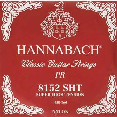 Abbildung von Hannabach Saiten für Klassikgitarre Seire 815 Super High Tension Silver Special (hochwertig, Allzweck Saite fast jedes Instrument, Gitarrensaiten klassische Gitarre, Made in Germany)