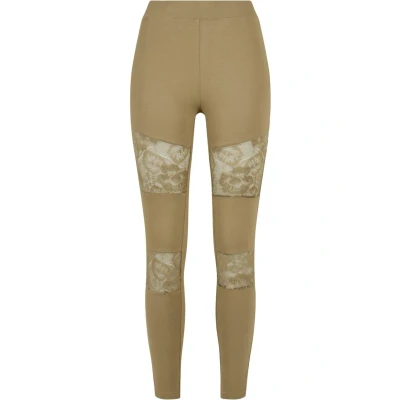 Abbildung von Urban Classics Leggings Hosen, Damen, Größe: XS, Khaki