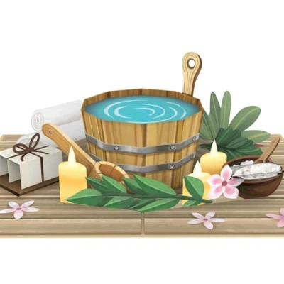 Abbildung von papercrush® Pop Up Karte Sauna 3D Gutscheinkarte für Paare Saunabesuch &amp; Spa, Wellnessgutschein, Wohlfühlgeschenk Frauen zum Geburtstag Jahrestag, Geldgeschenk beste Freundin und Mama