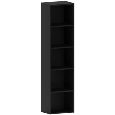 Abbildung von Vida Designs Büro Bücherregale, Holz, Schwarz, Standard, 333638