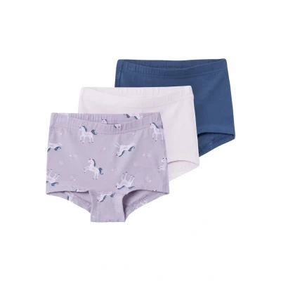 Abbildung von NAME IT Mädchen NMFTIGHTS 3P Lavender Aura Unicorn NOOS Unterhose, 104