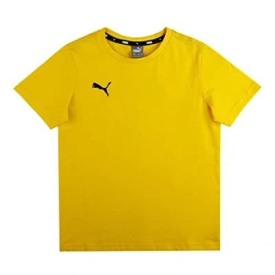 Abbildung von PUMA Unisex Kinder, teamGOAL 23 Casuals Tee Jr T shirt, Cyber Yellow, 164
