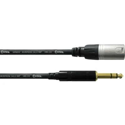 Abbildung von CORDIAL Kabel AUDIO stereo XLR male/jack male 6 m Essentials / Jack