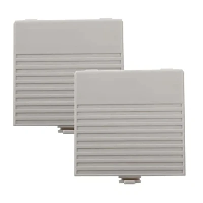 Abbildung von Ersatzbatterie für Akku Game Boy Gameboy, Kunststoff, Grau, 2 Stück