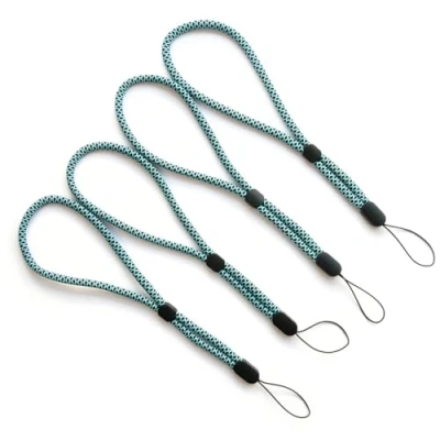 Abbildung von trage.band® kurzes verstellbares Handgelenk Trageband, 4 St schwarz blau