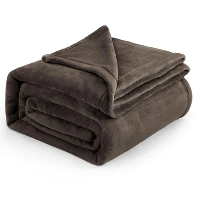 Abbildung von BEDSURE Kuscheldecke Flauschig Decke Fleecedecke Wohndecke Warm Winter Weich, Sofadecke XXL, Couch Blanket, Große, Wohn &amp; Kuscheldecken 220x240cm, Sofa überwurfdecke Braun